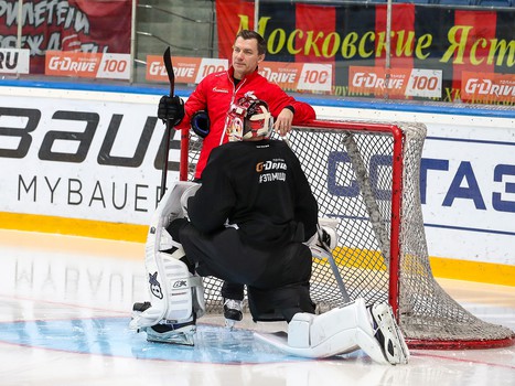 Раскатка «Авангарда» перед матчем с «Сибирью»