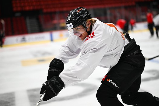 Раскатка «Авангарда» перед вторым матчем серии с «Нефтехимиком»