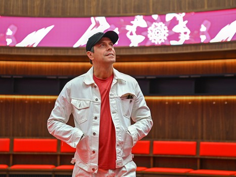 Александр Крылов на G-Drive Арене и в Хоккейной Академии «Авангард»