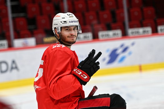 Тренировка «Авангарда» на старте паузы в чемпионате