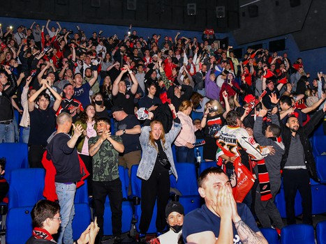 Омск празднует чемпионство «Авангарда»!
