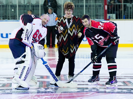 Матч звезд омского хоккея. Часть первая