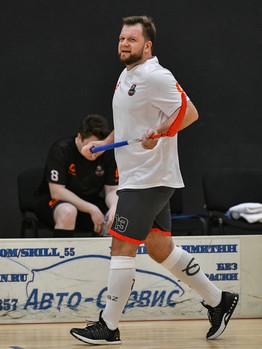 Товарищеский матч по флорболу. «Охранники Крылова» - «Мощные СМИ» 10:2