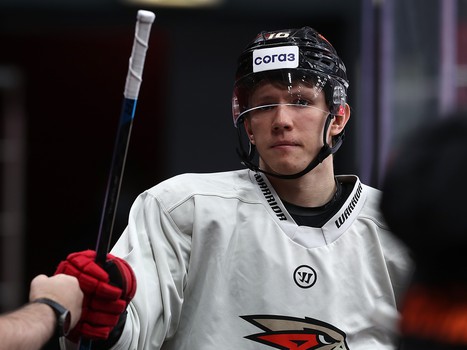 Раскатка «Авангарда» перед матчем против СКА