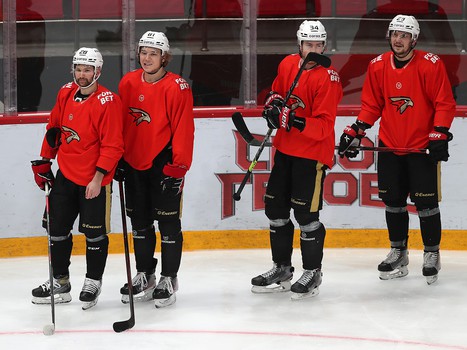 Открытая тренировка «Авангарда» перед вторым раундом плей-офф