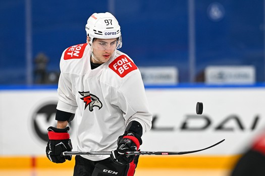 Раскатка «Авангарда» перед третьим матчем серии с «Ладой»