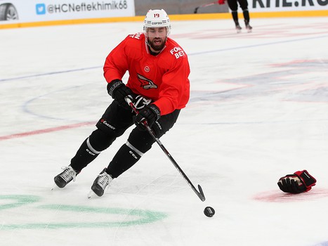 Раскатка «Авангарда» перед выездным матчем с «Нефтехимиком»