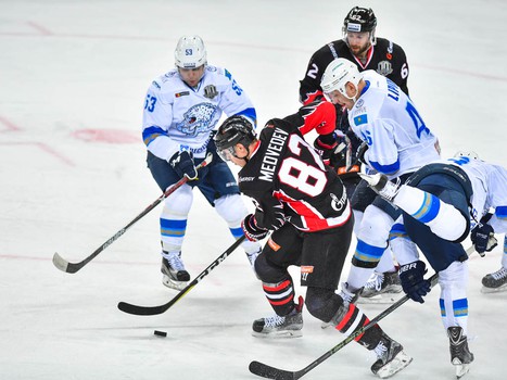 10.10.2017. "Авангард" - "Барыс" 3:4