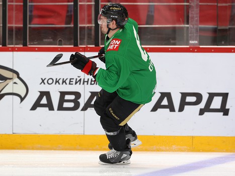 Раскатка «Авангарда» перед матчем со «Спартаком»