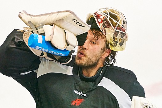 Первая тренировка "Авангарда" на сборе в Финляндии