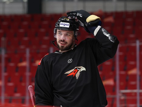 Раскатка «Авангарда» перед матчем с рижским «Динамо»