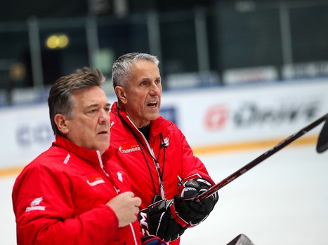 Открытая тренировка «Авангарда» для СМИ