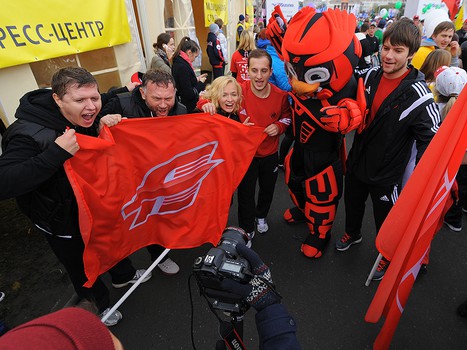 "Авангард" на XXV Сибирском международном марафоне