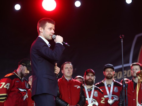 Чемпионский праздник «Авангарда» в Балашихе