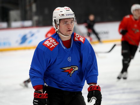 Тренировка «Авангарда» перед выездом