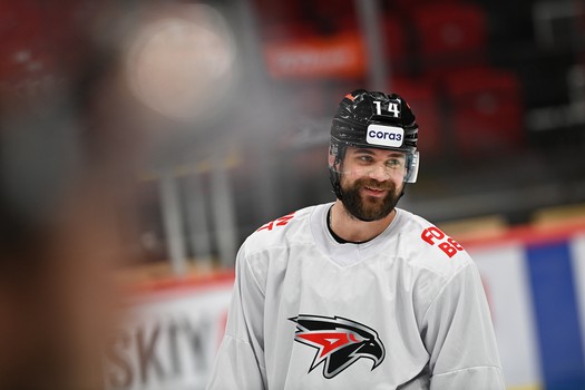 Раскатка «Авангарда» перед матчем с ХК «Сочи»