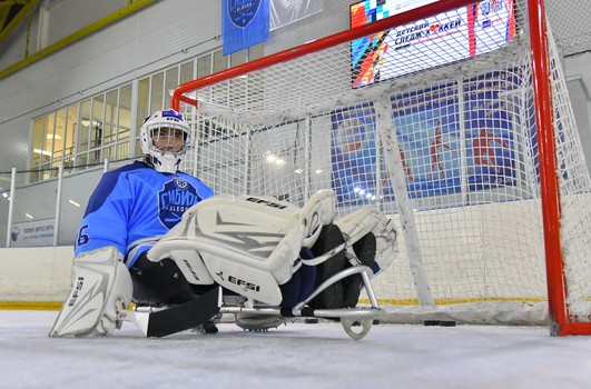 Турнир по следж-хоккею в Омске, день 2