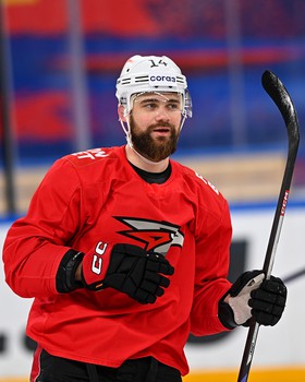 Раскатка «Авангарда» перед третьим матчем серии с «Ладой»