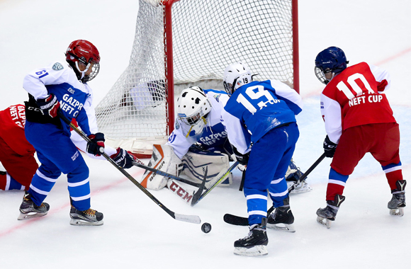 В Сочи открылся XIII Международный детский хоккейный турнир «Кубок Газпром нефти»!