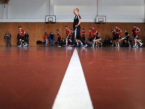 Открытая тренировка для прессы