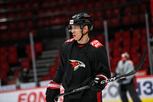 Раскатка «Авангарда» перед первым матчем серии с «Сибирью»