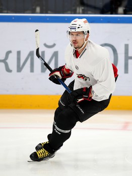 Раскатка «Авангарда» перед выездным матчем с московским «Динамо»