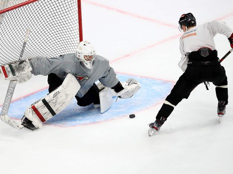 «Белые» vs «красные»: тренировочный матч