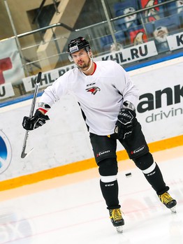 Раскатка «Авангарда» перед четвертым матчем серии с «Барысом»