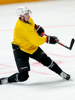 Раскатка «Авангарда» перед выездным матчем с «Йокеритом»