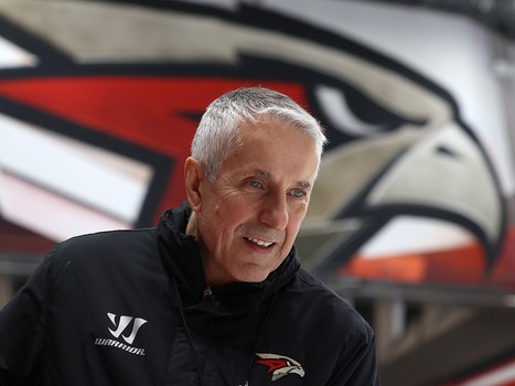 Тренировка «Авангарда» перед матчем с «Салаватом Юлаевым»