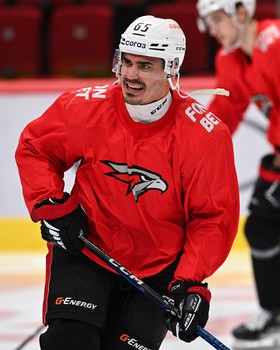 Тренировка «Авангарда» в Омске