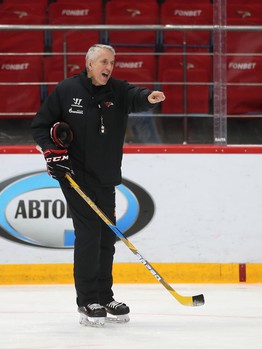 Раскатка «Авангарда» перед матчем с «Ак Барсом»