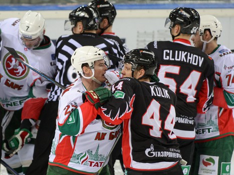 10.01.2015 "Авангард" - "Ак Барс" 3:2