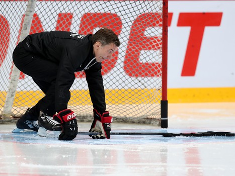 Раскатка «Авангарда» перед матчем с «Куньлунь РС»