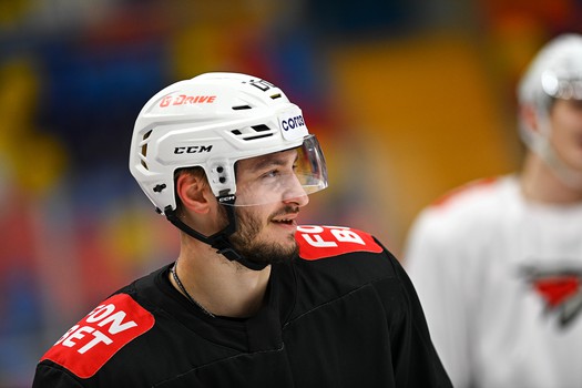 Раскатка «Авангарда» перед выездным матчем со «Спартаком»