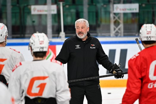 Раскатка «Авангарда» перед первым матчем финала Востока с «Ак Барсом»