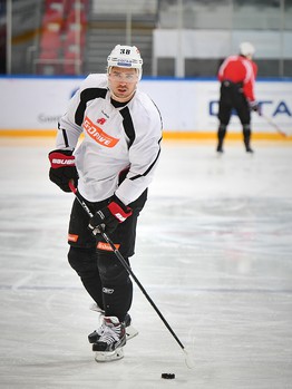 Раскатка "Авангарда" перед выездным матчем с "Северсталью"