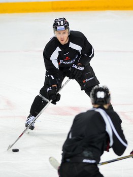 Раскатка "Авангарда" перед домашним матчем с "Торпедо"