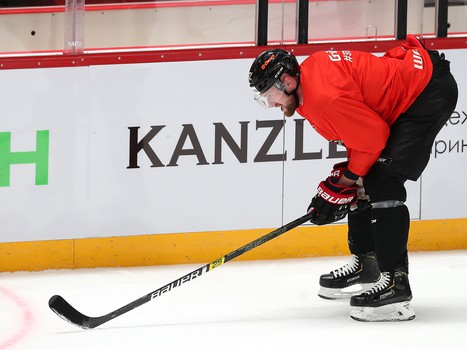 Раскатка «Авангарда» перед матчем с «Сибирью»