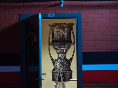 Раскатка «Авангарда» перед матчем с «Магниткой»