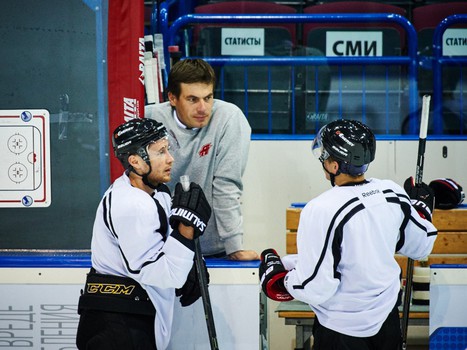 "Авангард" тренируется в Магнитогорске перед стартом Мемориала И.Х.Ромазана