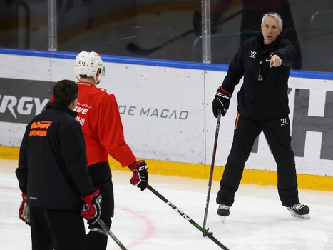 Раскатка «Авангарда» перед выездным матчем против СКА