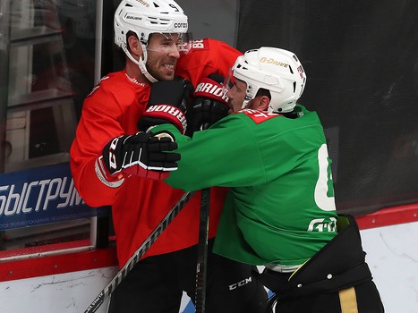 Открытая тренировка «Авангарда» перед вторым раундом плей-офф