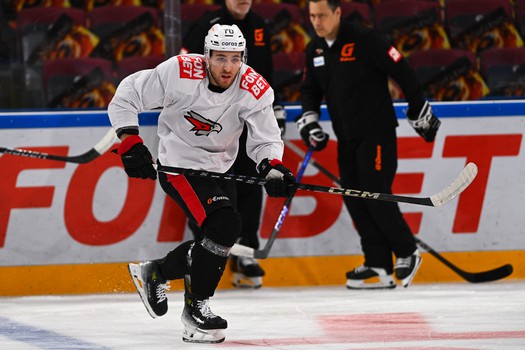 Раскатка «Авангарда» перед пятым матчем серии в Магнитогорске