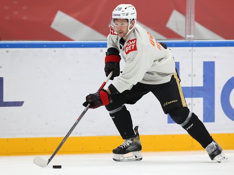 Раскатка «Авангарда» перед выездным матчем со «Спартаком»