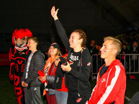 01.09.2019. Фан-зона «Авангарда» на «Красной Звезде»