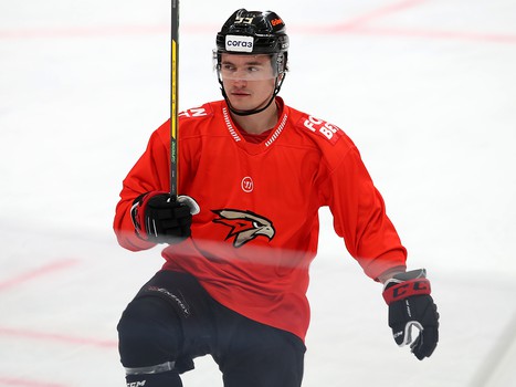 Раскатка «Авангарда» перед матчем с «Автомобилистом»