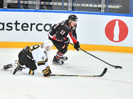 21.02.2018. Серия товарищеских матчей. "Авангард" - "Северсталь" 0:2