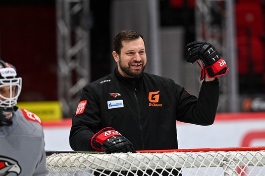 Раскатка «Авангарда» перед матчем с «Ладой»