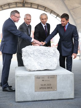 Стартовала активная фаза строительства «Арены Омск»